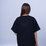 tshirt women laey black backdesign 