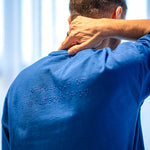 heavyweight tshirt blue braille