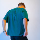 heavyweight tshirt laey british racing green